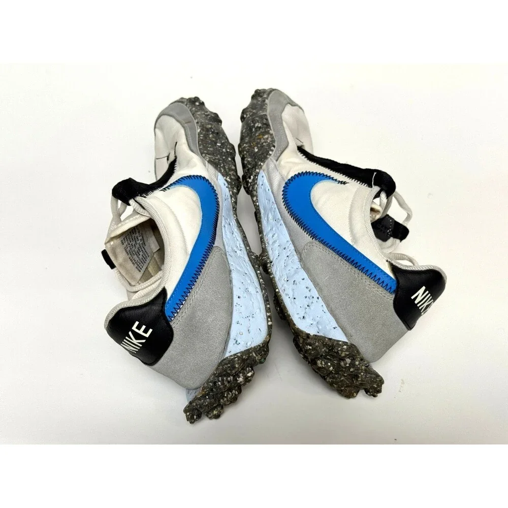 Nike Waffle Racer Crater Photon Dust Blue Womens Size 10 US Sneakers CT1983-100